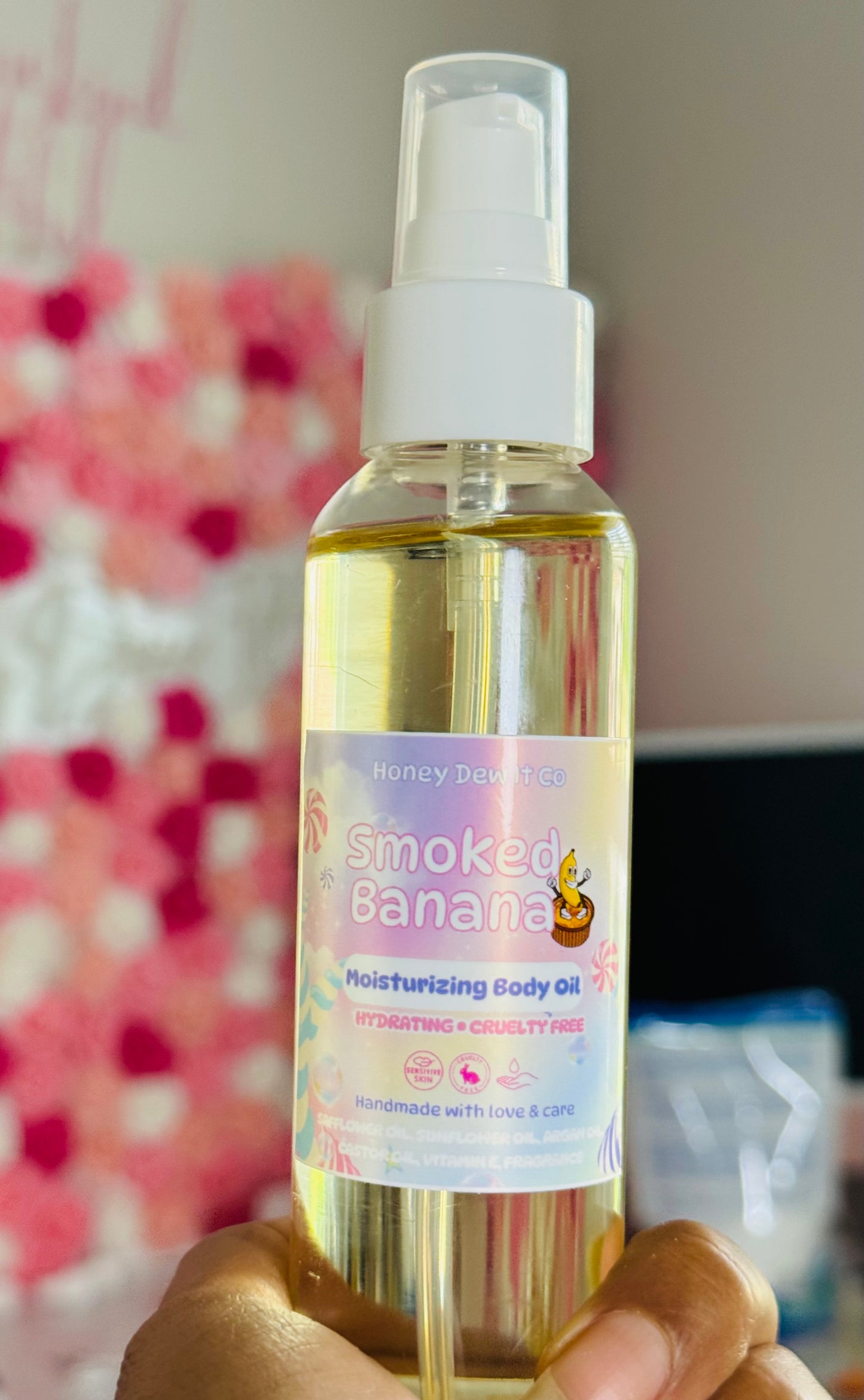 Smoked Banana body oil