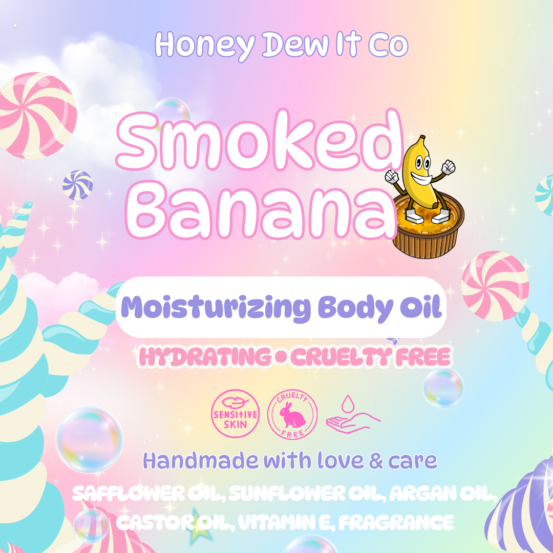 Smoked Banana body oil