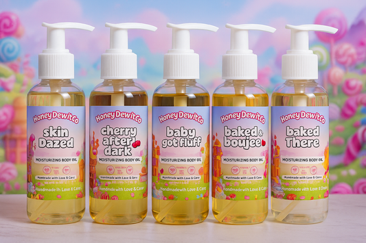Sample size 1oz body oils